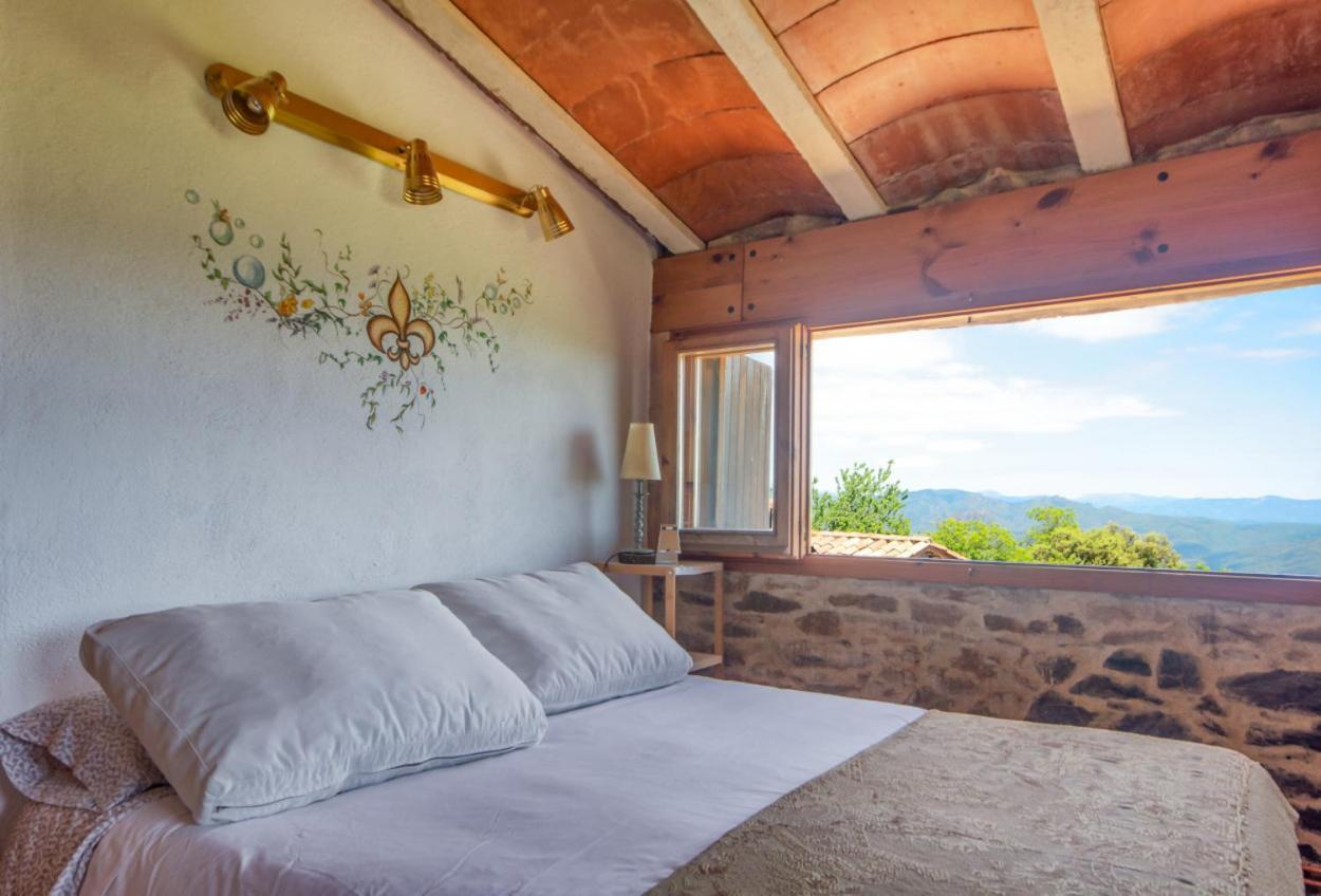 Apartamento Duplex Rural Con Chimenea Y Vistas Panoramicas Desde La Cama Sant Marti Sacalm Eksteriør bilde